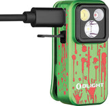 Olight Oclip Pro Zombie Green Water Resistant Rechargeable 2.25" Flashlight OCLIPPROZG