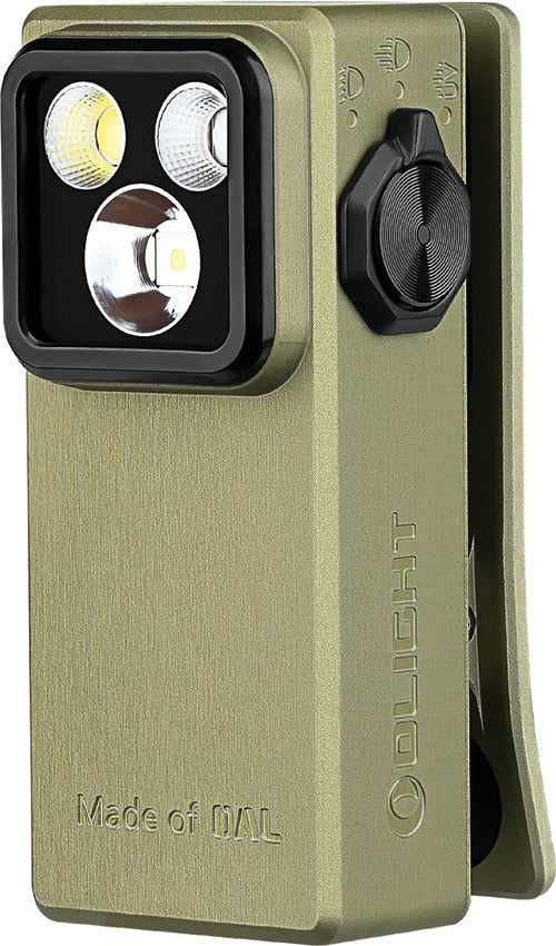 Olight Oclip Ultra Olive Green Clip-On Flashlight TOCLIPULTRAOA