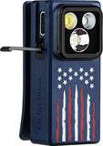 Olight Oclip Ultra Star & Stripes Water Resistant Rechargeable 2.94" Flashlight OCLIPULTRASS