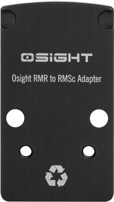 Olight Osight Black & White Adapter Plate OSIGHTPLATE