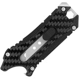 Oknife Otacle Utility Black Carbon Fiber Folding SK2 Stainless Utility Knife OTACLECF