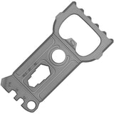 Oknife Otacle J1M Gray Titanium 2.65" Pry Bar Bottle Opener Multi Tool OTACLEJ1M