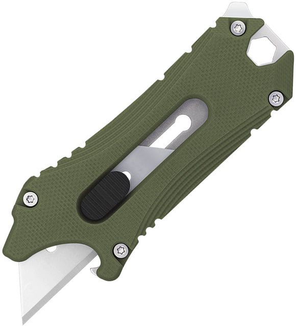 Oknife Otacle EDC Utility Green G10 Folding SK2 Stainless Utility Knife OTACLEODG