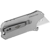 Oknife Otacle Pro Utility Gray Titanium Folding SK2 Stainless Utility Knife OTACLEPROTI