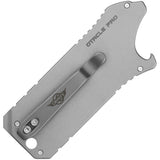 Oknife Otacle Pro Utility Gray Titanium Folding SK2 Stainless Utility Knife OTACLEPROTI