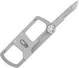 Oknife Otacle Utility Gray Titanium 3.02" Scalpel Multi Tool OTACLER2