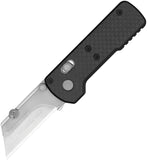 Oknife Otacle U1 Rail Lock Black G10 Folding SK5 Carbon Steel Utility Knife OTACLEU1CFO