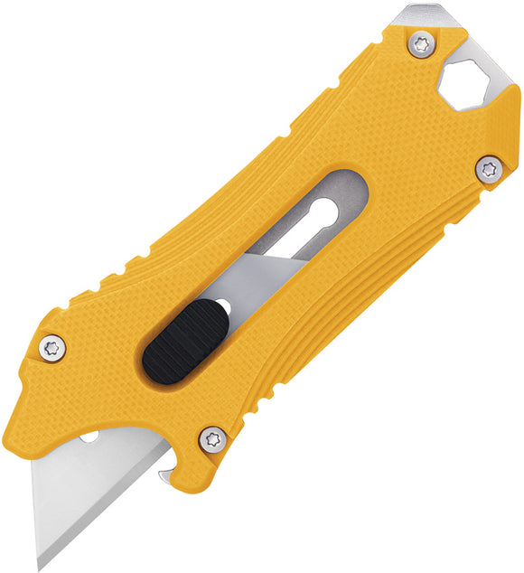 Oknife Otacle EDC Utility Yellow G10 Folding SK2 Stainless Utility Knife OTACLEYE
