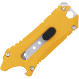 Oknife Otacle EDC Utility Yellow G10 Folding SK2 Stainless Utility Knife OTACLEYE