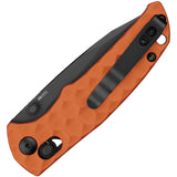 Oknife Rubato 3 Rail Lock Orange Aluminum Folding 154CM Pocket Knife RUBATO3OG
