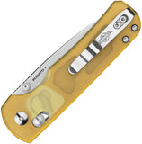 Oknife Rubato 4 Rail Lock PEI Ultem Folding S35VN Pocket Knife RUBATO4PEI