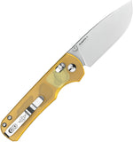 Oknife Rubato 4 Rail Lock PEI Ultem Folding S35VN Pocket Knife RUBATO4PEI