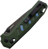 Oknife Rubato 2 Rail Lock Green G10 Folding 154CM Pocket Knife RUBATOODG