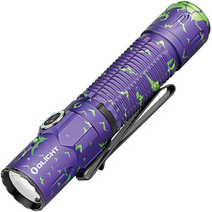 Olight Warrior 3S Nocturnal Sentinel Purple & Green Flashlight WR3SBFZ