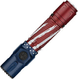 Olight Warrior Ultra Stars & Stripes LED Water Resistant Pocket Flashlight WRULTRASTARS