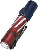 Olight Warrior Ultra Stars & Stripes LED Water Resistant Pocket Flashlight WRULTRASTARS