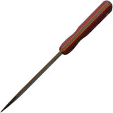 Ontario XL Hunter Red Micarta Bronze 1095HC Fixed Blade Knife w/ Sheath 7026