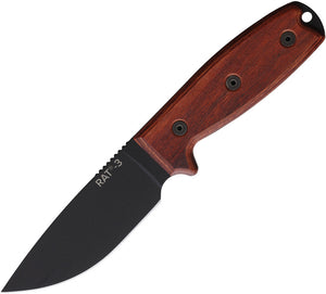 Ontario RAT 3 Laminated Wood High Carbon Stainless Fixed Blade Knife 8675