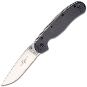 Ontario Rat 1.5 Linerlock Black G10 Folding MagnaCut Pocket Knife 8880