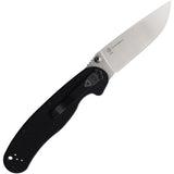 Ontario Rat 1.5 Linerlock Black G10 Folding MagnaCut Pocket Knife 8880