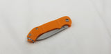 Ontario OKC Traveler Orange Folding Stainless Pocket Knife w/Keyring 8901