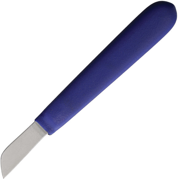 Ontario Utility Blue Stainless Sheepsfoot Fixed Blade Kitchen Knife UT2