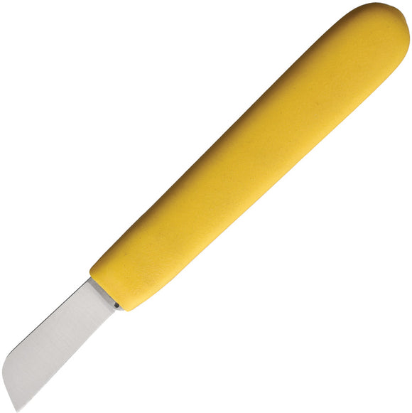 Ontario Utility Yellow Stainless Sheepsfoot Fixed Blade Kitchen Knife UT3