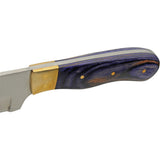 Rite Edge Skinner Opal Colored Pakkawood Stainless Fixed Blade Knife 203445