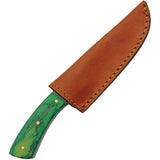 Rite Edge Skinner Emerald Pakkawood Stainless Steel Fixed Blade Knife 203446