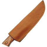 Rite Edge Skinner Cannon Brown Pakkawood Stainless Fixed Blade Knife 203447