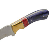 Rite Edge Hunter Opal Wood Stainless Steel Fixed Blade Knife 203449OP