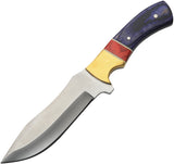 Rite Edge Hunter Opal Wood Stainless Steel Fixed Blade Knife 203449OP