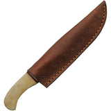 Rite Edge Venison Hunter White & Tan Stainless Steel Fixed Blade Knife 8028