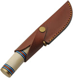 Rite Edge Sedona Hunter White Smooth Stainless Steel Fixed Blade Knife 8039