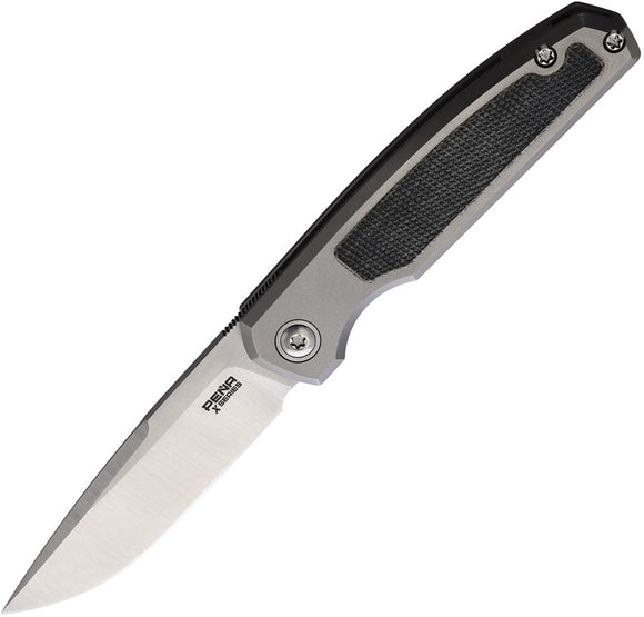 Pena Knives X Series Caballero Pocket Knife Titanium Folding M390 PE44