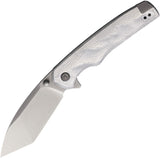 Petrified Fish PFE20 Bat Linerlock Aluminum Foil G10 Folding N690 Pocket Knife K20AGS