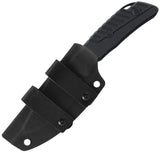Petrified Fish Barracuda Black G10 Bohler N690 Fixed Blade Knife KP16DDW