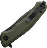 Petrified Fish PFP17 Warrior V2 Linerlock OD Green G10 Folding Bohler N690 Knife P17AGRDW
