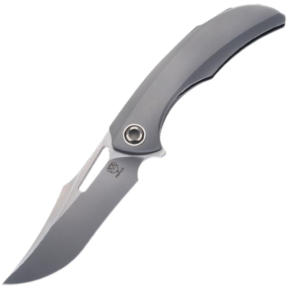 Maxace Black Mirror II Framelock Titanium & Copper CF Folding S90V