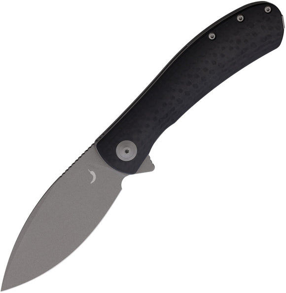 Trollsky Mandu XL Linerlock CarbonTex G10 Folding D2 Steel Pocket Knife M004XL