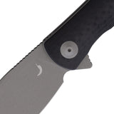 Trollsky Mandu XL Linerlock CarbonTex G10 Folding D2 Steel Pocket Knife M004XL