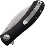 Trollsky Mandu Evo Linerlock Black G10 Folding 14C28N Sandvik Pocket Knife ME002