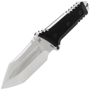 PMP & Midgards Messer Little Big Boss Black G10 14C28N Tanto Fixed Blade Knife w/ Sheath FBOSSLB