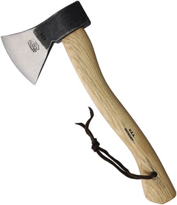 Prandi German Style Hatchet Birch Wood 15" Carbon Steel Axe 0308TH