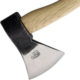 Prandi German Style Hatchet Birch Wood 15" Carbon Steel Axe 0308TH