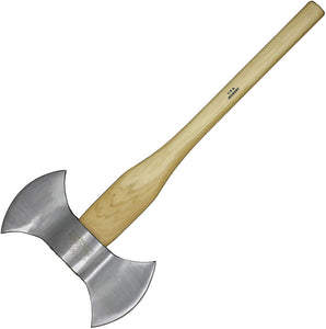 Prandi Double Bit Hickory Wood 24" Throwing Axe T5412C