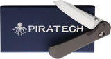 Piratech Knives Kraken Crossbar Lock Sand Blast Titanium Folding S90V Pocket Knife TK01