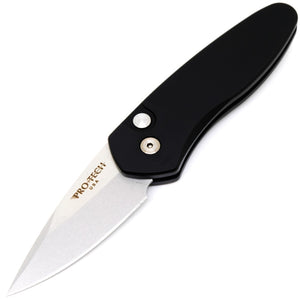 Pro Tech Automatic Sprint Knife Button Lock Black Aluminum CPM-S35VN Knife 2905