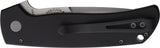 Pro Tech Automatic Terzuola ATCF Knife Black Aluminum 154CM Drop Pt Blade BT2601BLK