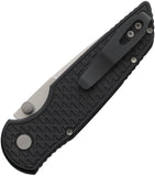 Pro Tech TR-3 Integrity Button Lock Black Aluminum Folding MagnaCut Pocket Knife INT1105